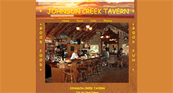 Desktop Screenshot of johnsoncreektavern.com